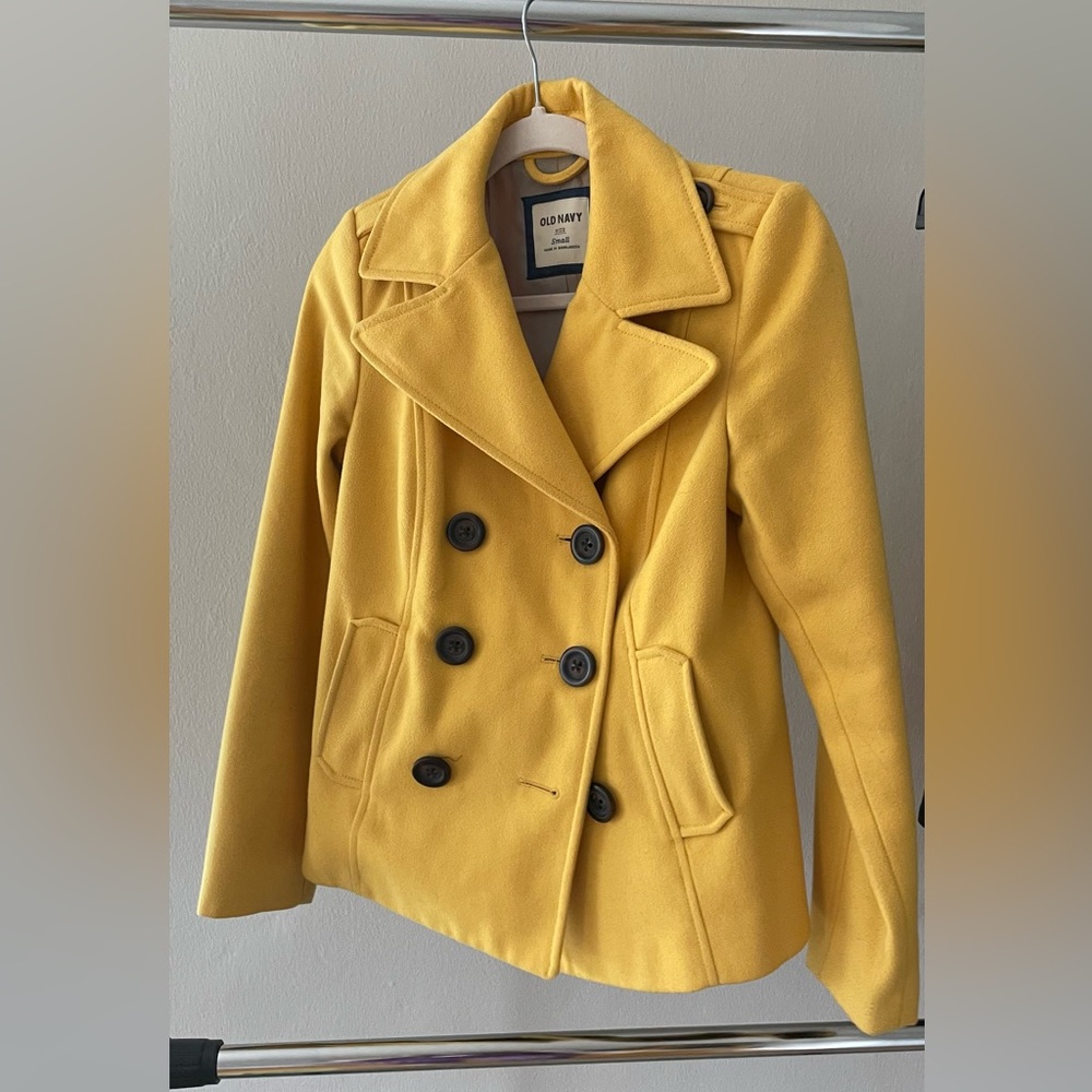 Old Navy Women's Jacket Size S Yellow